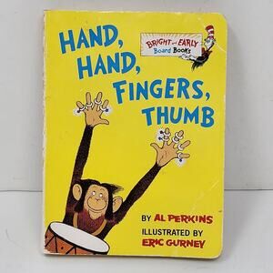 Board Book - Kids Book - Hand, Fingers, Thumb